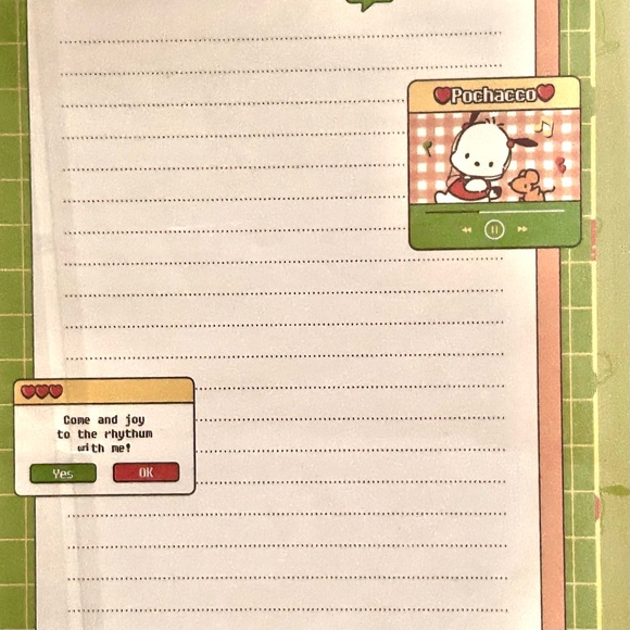 💙Pochacco Adorable 9-Piece Stationary Fun Bundle! - Picture 11 of 16